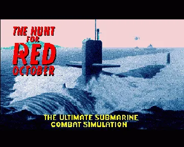 Hunt for Red October, The screen shot title